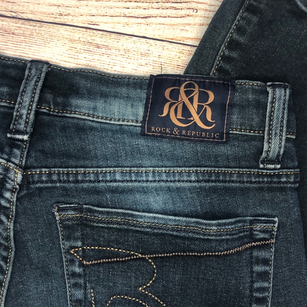 Rock & Republic Woman's Jeans 10 Kasandra - Picture 6 of 8